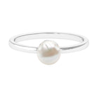 Arisha Jewels-Handpicked Freshwater Pearl Solitaire Ring